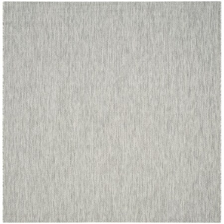 Safavieh 4 x 4 ft. Courtyard Power Loomed Square Area Rug, Grey CY8520-36811-4SQ